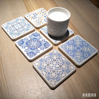 【MBM】Diatomite Coaster _ Rural Style　　　　　　　　　　　　