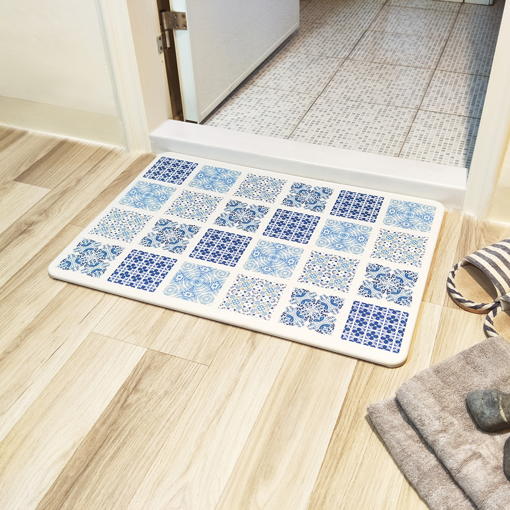 【MBM】Rural Style _ Washable Diatomite Mat