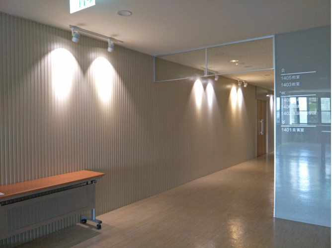 Interior Wall Renovation of Lecture Hall - Hsinchu